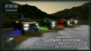 FS22 Pickup Car Mod: Lizard Edition Pickup (Featured)