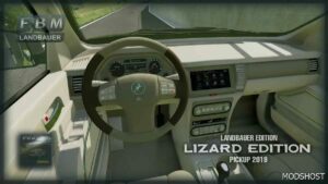 FS22 Pickup Car Mod: Lizard Edition Pickup (Image #3)