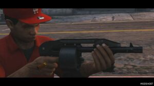 GTA 5 Weapon Mod: Sentinel Arms CO Striker-12 (Image #4)