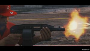 GTA 5 Weapon Mod: Sentinel Arms CO Striker-12 (Image #5)