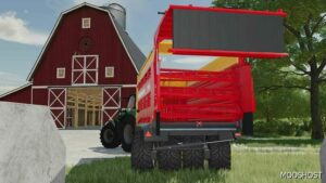 FS22 Rapide Trailer Mod: 580V 8-Wheel Tandem (Image #4)