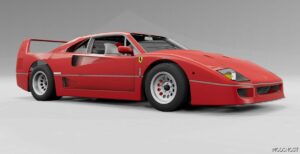 BeamNG Ferrari Car Mod: F40 0.30 (Image #2)