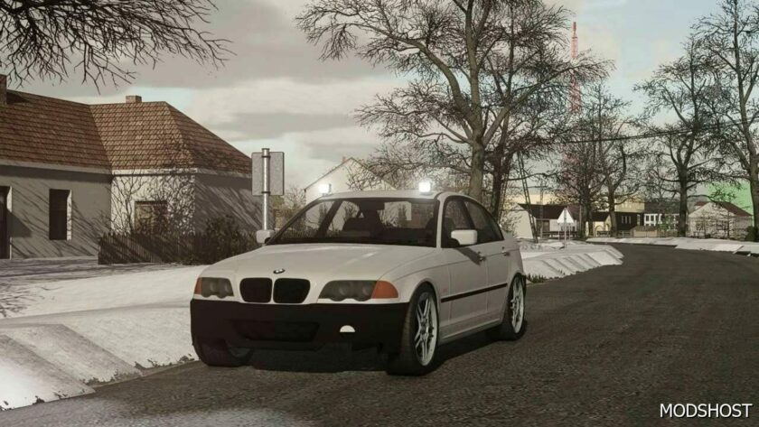 FS22 BMW E46 Winter Beater mod