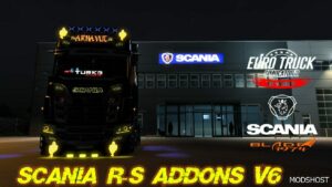 ETS2 Scania R-S Addons v6 1.49 1.49 mod