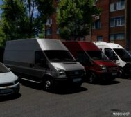 BeamNG Ford Transit MK6 2006-2014 70 Configurations 0.30 mod