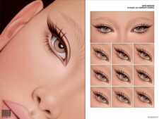 Sims 4 Eyeliner N288 mod