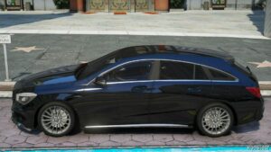 GTA 5 Mercedes-Benz Vehicle Mod: CLA 45 AMG Shooting Brake (Image #2)