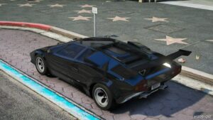 GTA 5 Lamborghini Vehicle Mod: Countach (Image #3)