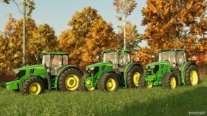FS22 John Deere Tractor Mod: 6R Large Frame Series 2021 (Featured)