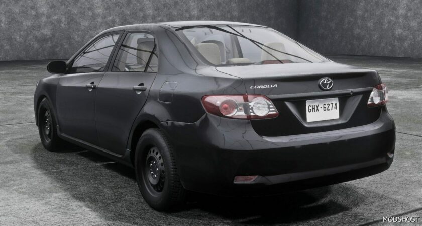 BeamNG Toyota Corolla 2012 V1 0.30 mod