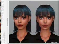Sims 4 Salmon Hair mod