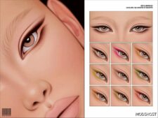 Sims 4 Eyeliner N292 mod