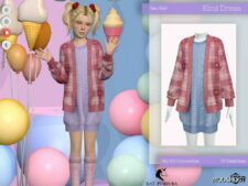 Sims 4 Female Clothes Mod: Kimi Dress (Image #2)