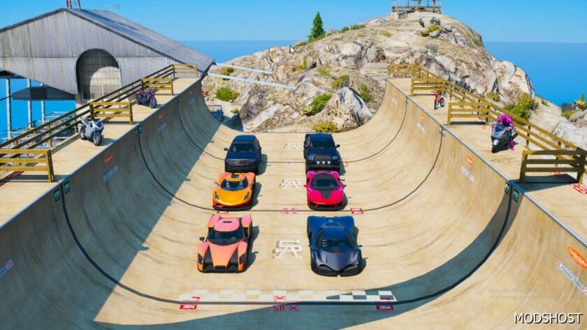 GTA 5 Map Mod: Stunt Ramp#3 (Featured)