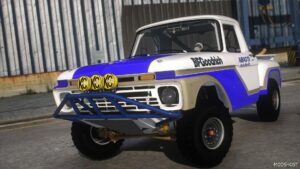 GTA 5 Ford Vehicle Mod: 1966 Ford F-100 Trophy Truck Add-On / Fivem | Template | Lods V1.2 (Image #2)