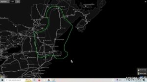 ETS2 Map Mod: Delaware – NEW Jersey – NEW York Add-On V1.5 (Discover Ontario Compatible) (Image #3)