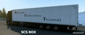 ETS2 Mod: Burgundy International Transport Skin Pack (Image #2)