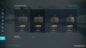 FS22 Mod: Agco Weight Pack V1.1 (Image #3)