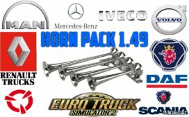 ETS2 Horn Pack 1.49 mod