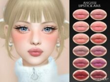 Sims 4 Lipstick A145 mod