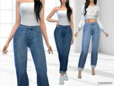 Sims 4 Zahara Jeans mod