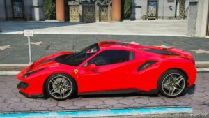 GTA 5 Ferrari Vehicle Mod: 2019 Ferrari 488 Pista Spider (Image #2)