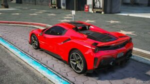 GTA 5 Ferrari Vehicle Mod: 2019 Ferrari 488 Pista Spider (Image #3)