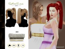 Sims 4 Simythology – MEG Hairstyle mod