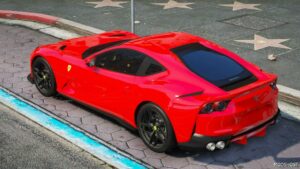 GTA 5 Ferrari Vehicle Mod: 812 Superfast (Image #3)