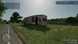 FS22 Trailer Mod: Summit 43FT Fifthwheel Camper (Image #4)