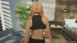 GTA 5 Player Mod: Hair Pack for MP Female (Image #5)