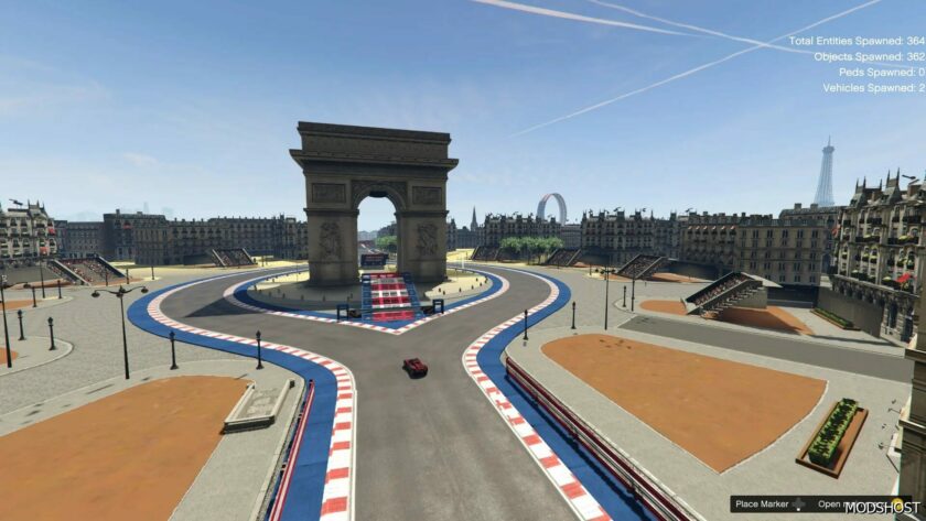 GTA 5 Paris Stunt Track V1.1 mod