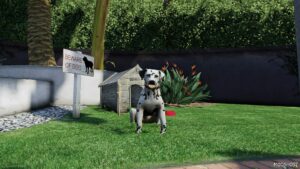 GTA 5 Player Mod: Dalmatian PED Add-On / Replace (Image #2)