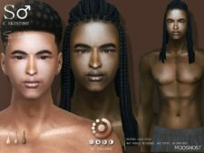 Sims 4 Naturel Male Skintones mod