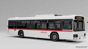 BeamNG Hirochi Bus Mod: Aero Japanese V1.03 0.30 (Image #4)