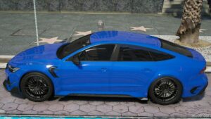 GTA 5 Audi Vehicle Mod: RS7-R ABT (Image #2)