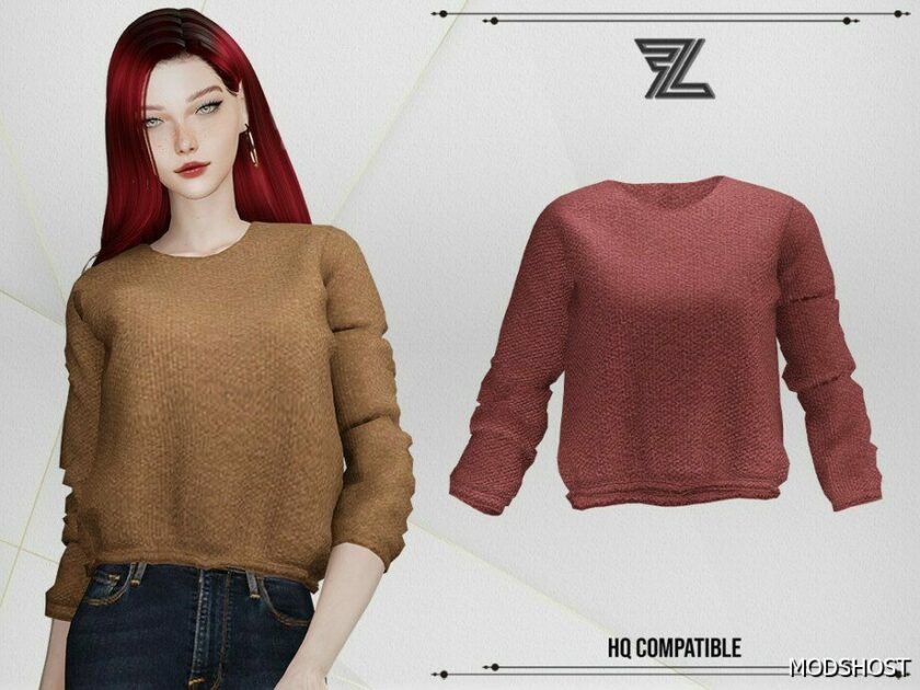Sims 4 Yasmine Sweater mod