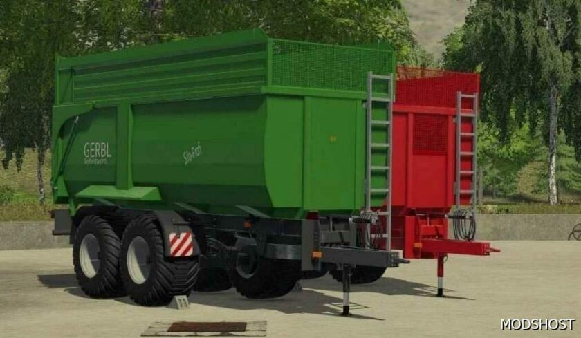 FS22 Trailer Mod: Krampe/Gerbl Tipper (Featured)