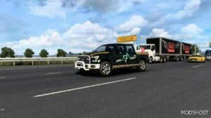 ATS GMC Logistics – Special Pick-Up Escort Truck V2.0 mod