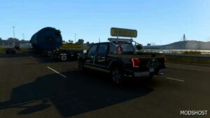 ATS Car Mod: GMC Logistics – Special Pick-Up Escort Truck V2.0 (Image #2)