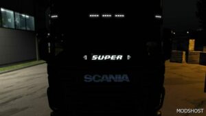 ETS2 Scania Super Windshield Board mod