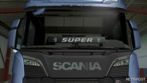 ETS2 Scania Part Mod: Super Windshield Board (Image #2)