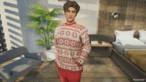 GTA 5 Christmas Sweater for MP Male mod