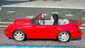 GTA 5 Porsche Vehicle Mod: 911 964 Targa (Image #2)