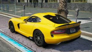 GTA 5 Dodge Vehicle Mod: 2014 Dodge SRT Viper TA (Image #3)