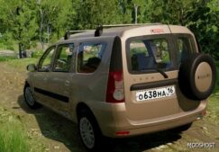 BeamNG Lada Car Mod: Largus(Dacia, Renault) VER 5.0 (Image #2)