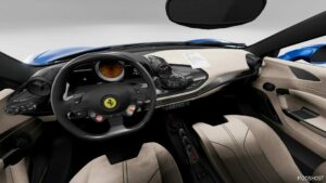 BeamNG Ferrari Car Mod: F8 2020-23 2.0 0.30 (Image #5)