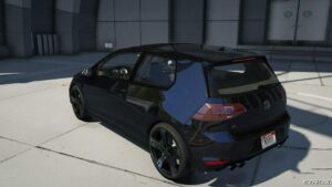 GTA 5 Volkswagen Vehicle Mod: Golf 7 R (Image #3)