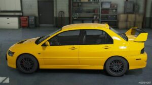 GTA 5 Mitsubishi Vehicle Mod: Lancer Evolution IX MR (Image #3)