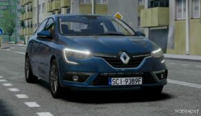 BeamNG Renault Megane IV Sedan 2016-2020 V1.2 0.30 mod